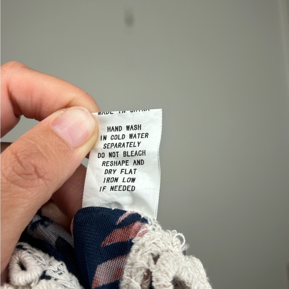 Ember Boho Floral & Lace Cardigan Sz S - Picture 9 of 9